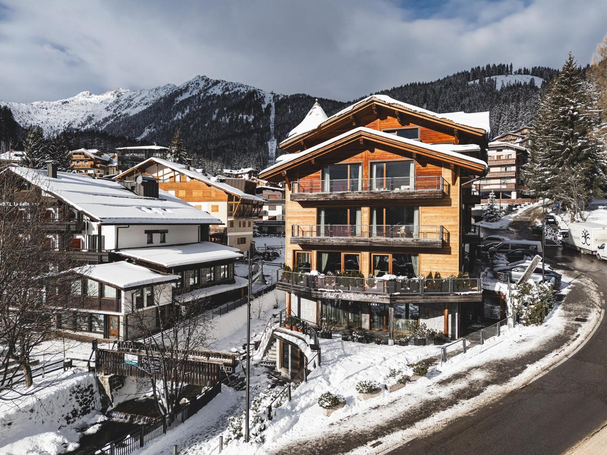 Chalet Laura Lodge Hotel Madonna Exterior foto
